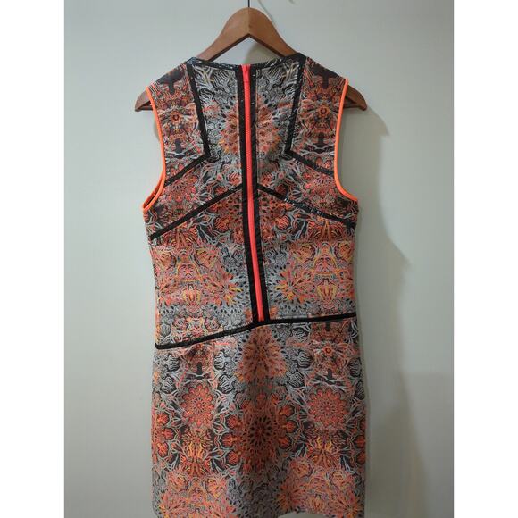 Helmut Lang Asymmetrical Medallion Runway Dress - Picture 8 of 9